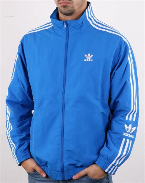 blue Adidas jacket vintage